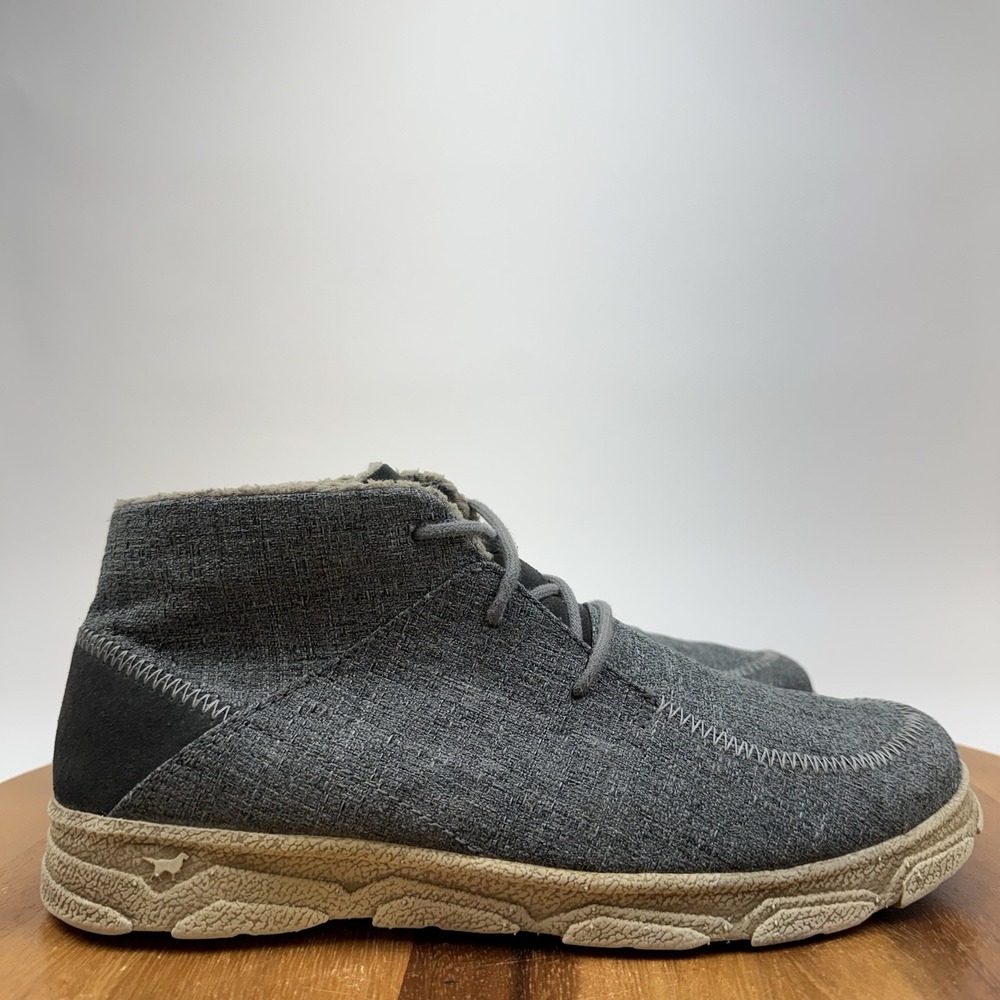 Mens Irish Setter Traveler 5" Gray Hiking Trail Chukka Ankle Boots Size 8.5 EE